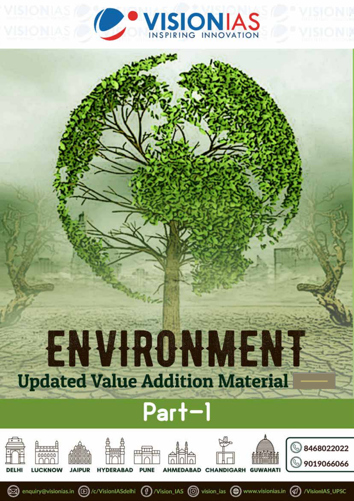 Vision IAS Notes General Studies UPSC Prelims and Mains Exam 2025-26 |English medium